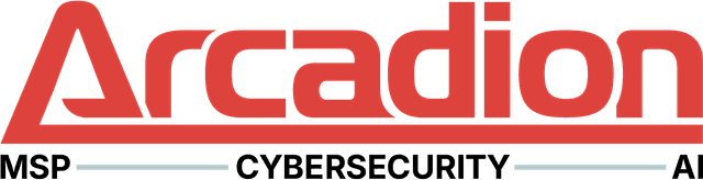 Arcadion Wordmark + Descriptor Red PNG