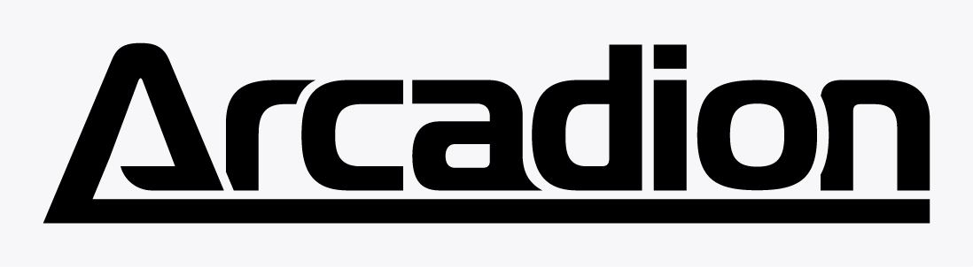 Arcadion Wordmark Black Grey PNG
